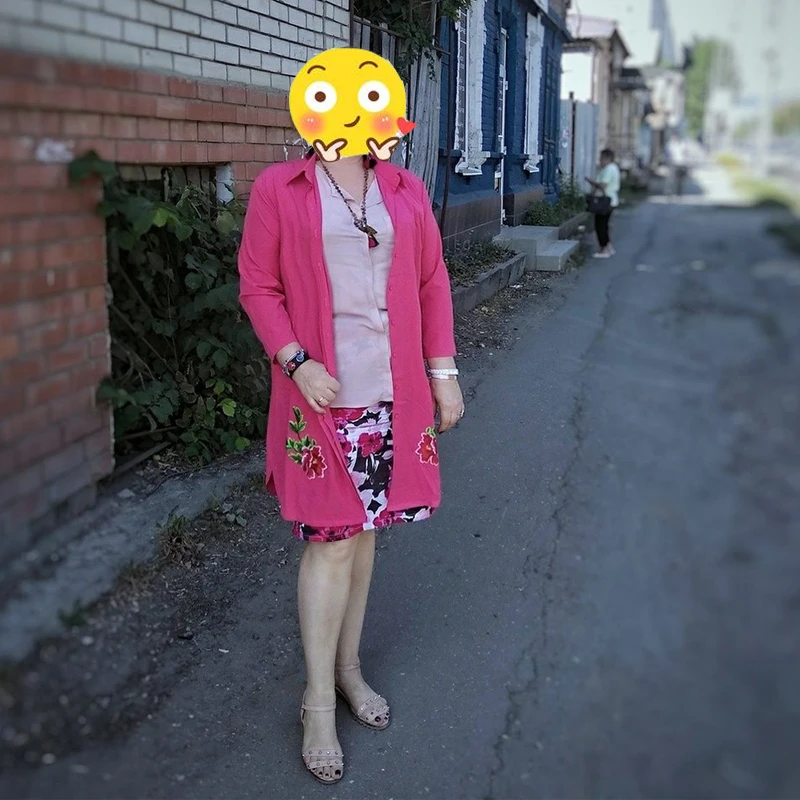 Платье рубашка большого размера для женщин повседневное офисное платье с