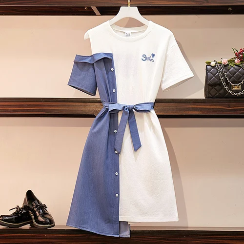 Летнее однобортное Бандажное короткое платье На Шнуровке Для женщин размера