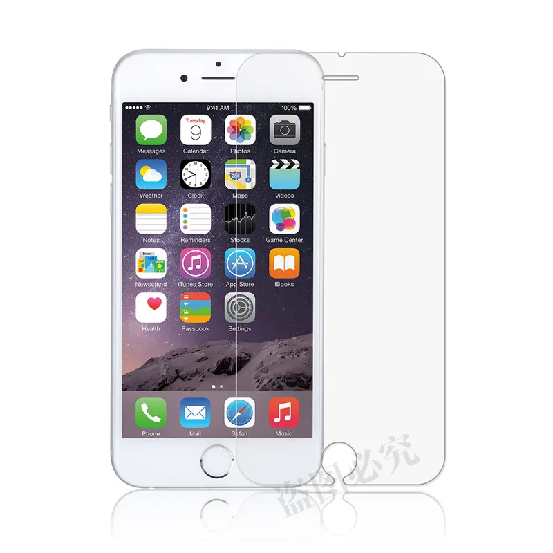Высококачественное Закаленное стекло для iphone 6 6s 7 plus 5S 4S 8 8plus Защита экрана