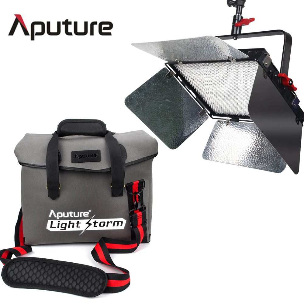 Aputure LS 1S + сумка мессенджер комплект CRI 95 Light Storm Studio Video Светодиодная лампа с