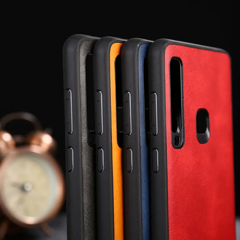 Чехол для Samsung Galaxy A9 2018 A920F роскошный кожаный чехол в винтажном стиле чехлы