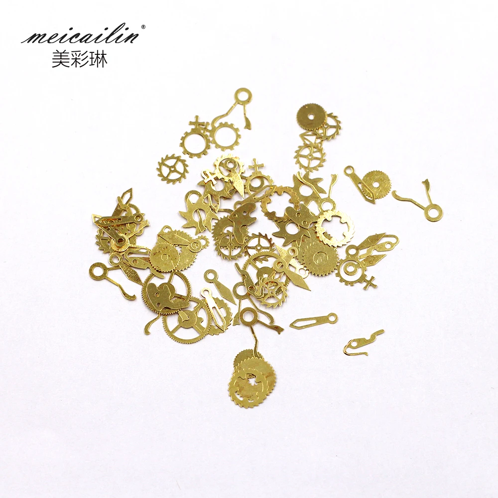 1 коробка ультра-тонкие Стразы в стиле панк для ногтей шпильки 3D украшения ногти