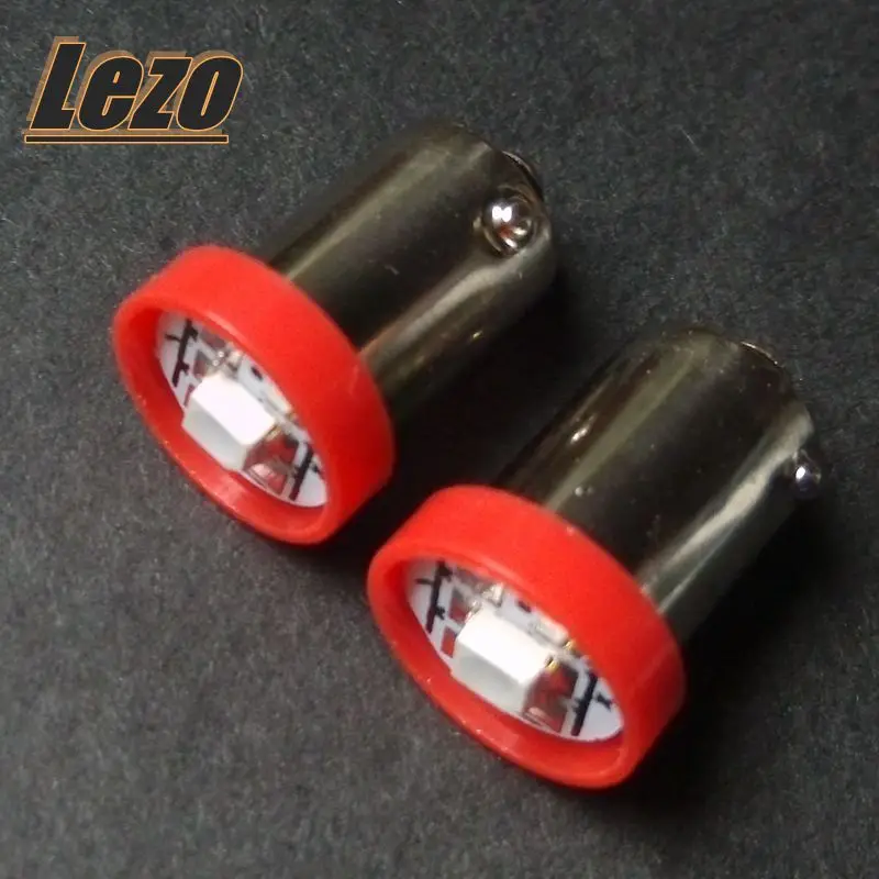 Бесплатная доставка Ba9s #44 #47 1 SMD 3528 Светодиодный ная лампочка AC6.3v для светодиодной
