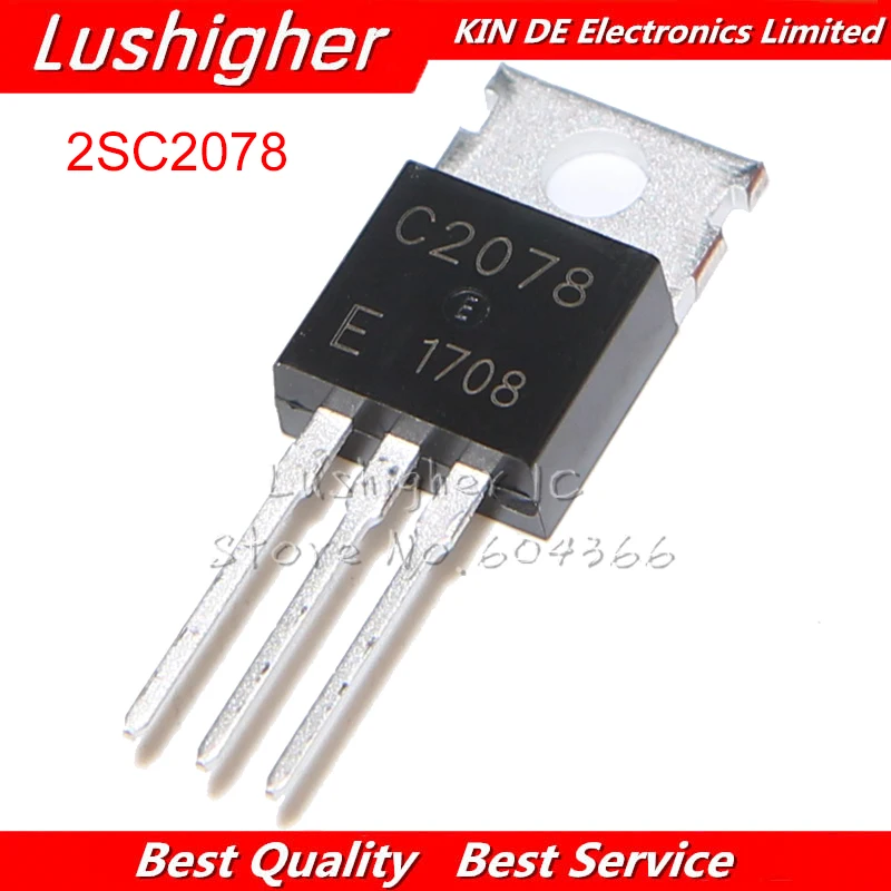 50 шт. C2078 TO220 2SC2078-220 2078 транзисторы 3A 80V | Электронные компоненты и принадлежности