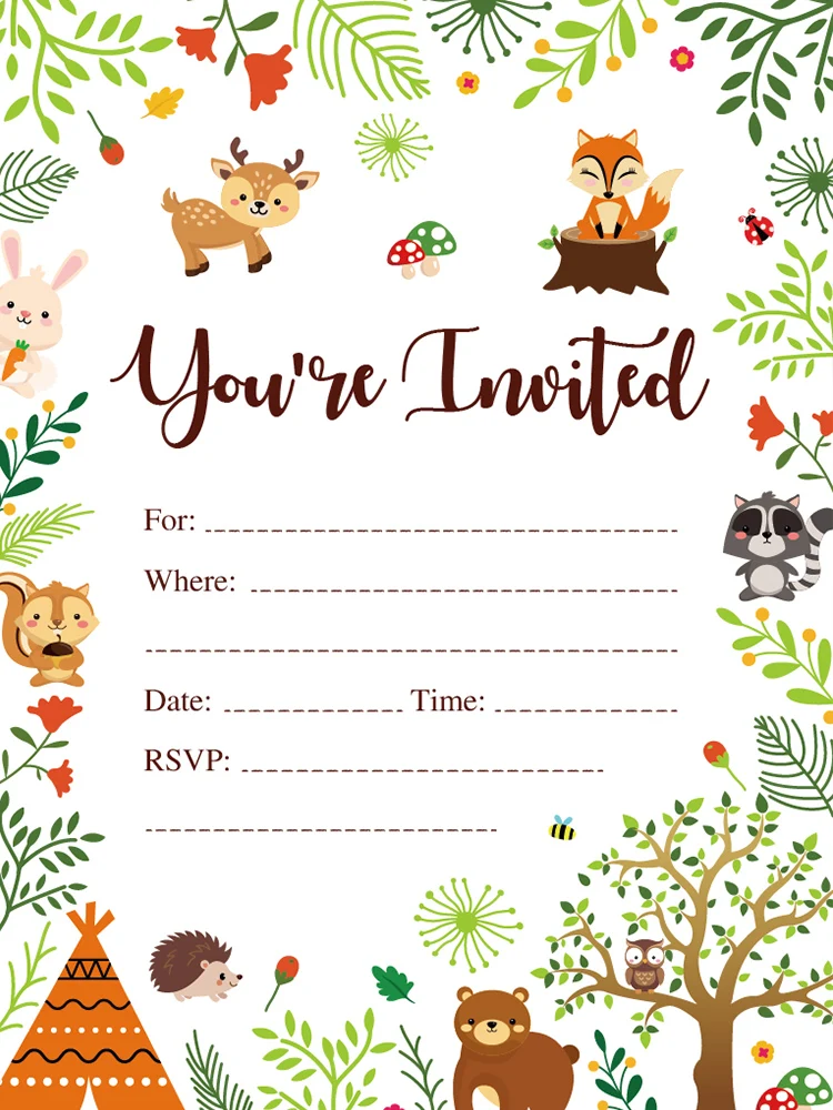 4 июля Пригласительные открытки американский День Независимости Национальный