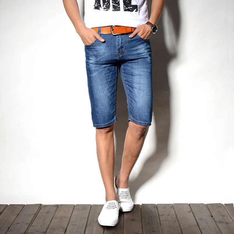 Мужские шорты Korte Broek Mannen, мужские джинсовые шорты, спортивные штаны, мужские летние мужские сексуальные повседневные штаны больших размеров хлопковый Heren - Цвет: Picture color