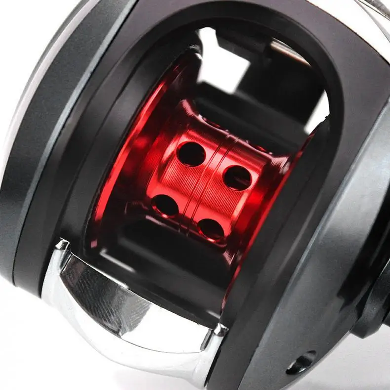 17+1BB High Speed 7.2:1 Gear Ratio Fishing Bait Casting Reel Braking Force 10KG Baitcasting Wheel Left / Right Hand | Спорт и
