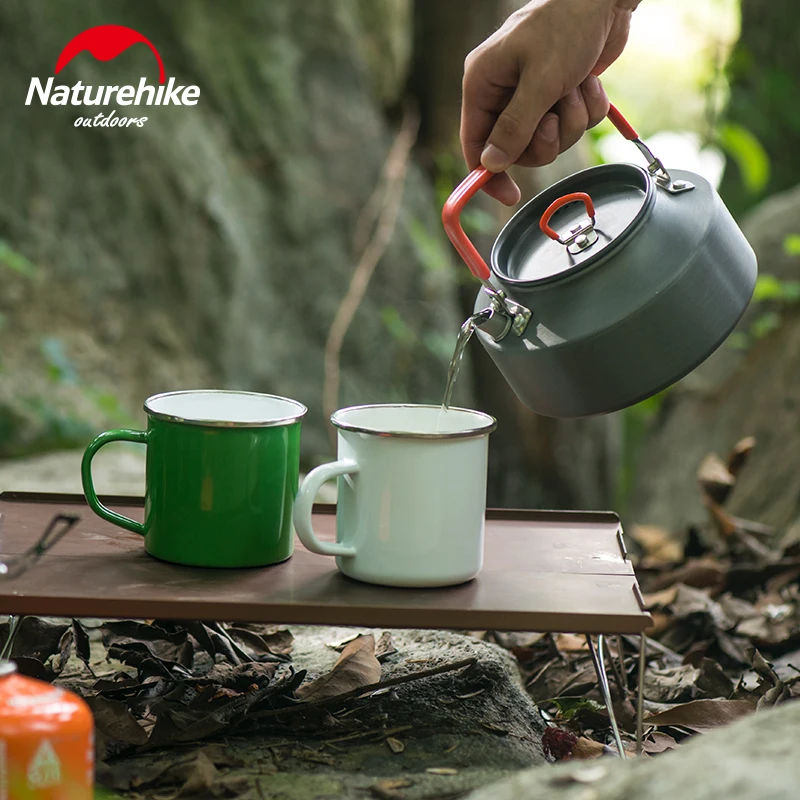 Naturehike для пикника на открытом воздухе л ультралегкий чайник горячего чая кофе
