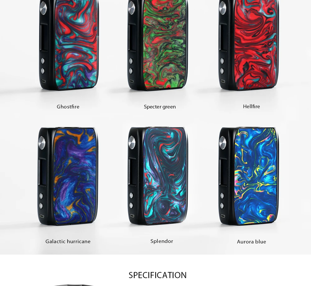 Электронная сигаретная коробка с двойным полимерным модулем iJoy Shogun Univ 180W с двумя батарейками Vape Mod VS squonk Mech Mod Voopoo Drag 2 Mod Box