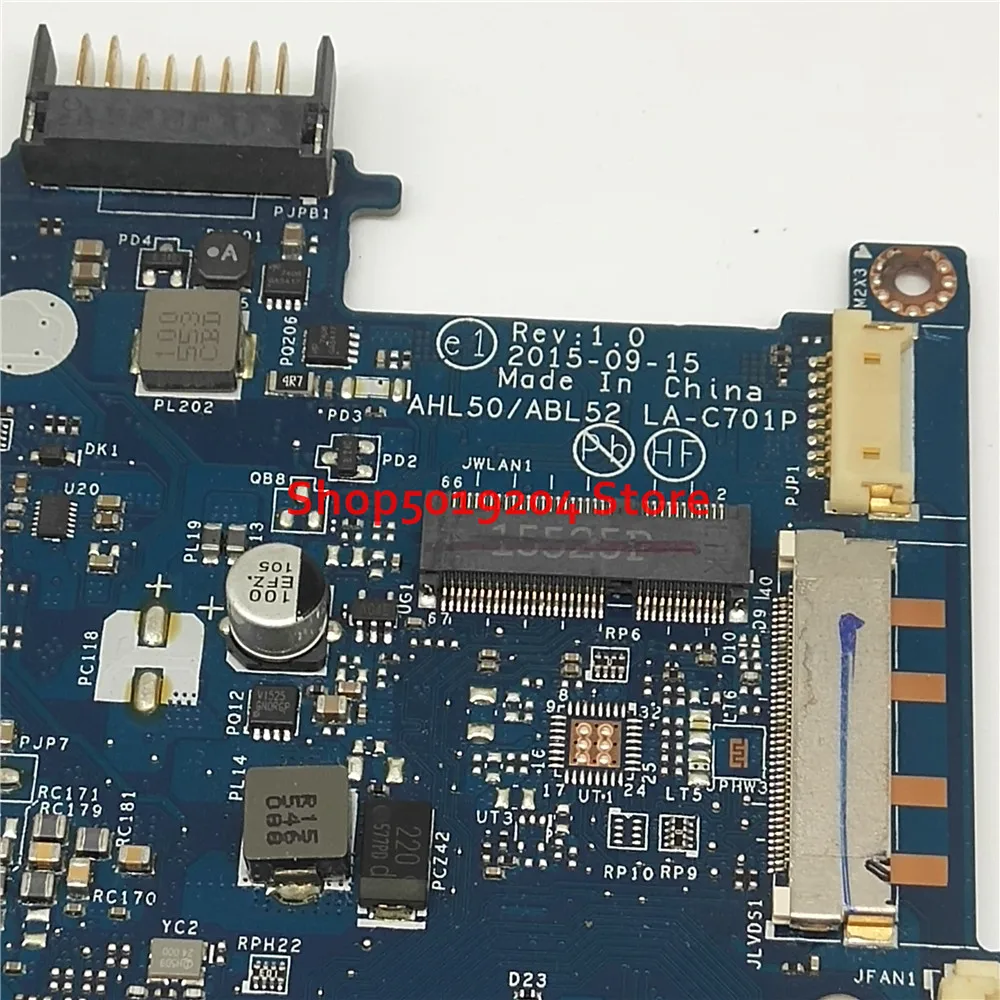 Материнская плата 816811 501 AHL50/ABL52 для ноутбука HP 15AC 15 AC 15T материнская со стандартным