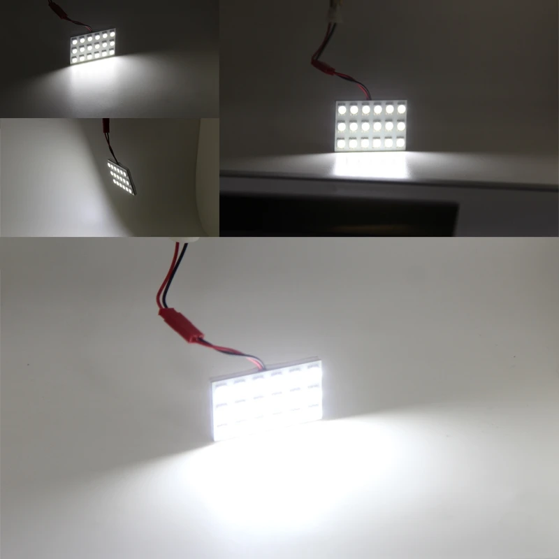 10 шт. белый зеленый синий 18 Smd Led панель авто интерьер чтения карта лампа Лампа