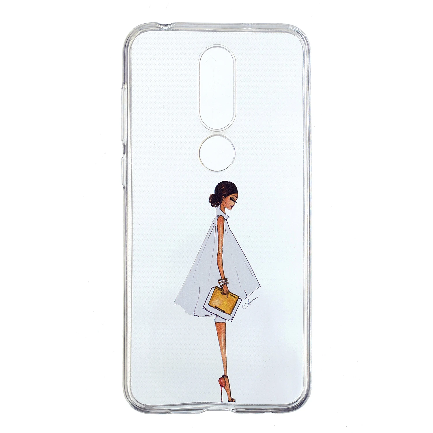 Новейший чехол из ТПУ для Nokia 6 1 Plus/X6 Роскошный X Coque Fundas Nokia6.1 Plus чехлы сумка |