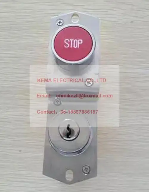 escalator emergency stop key switch / elevator 823 emergency switch lock