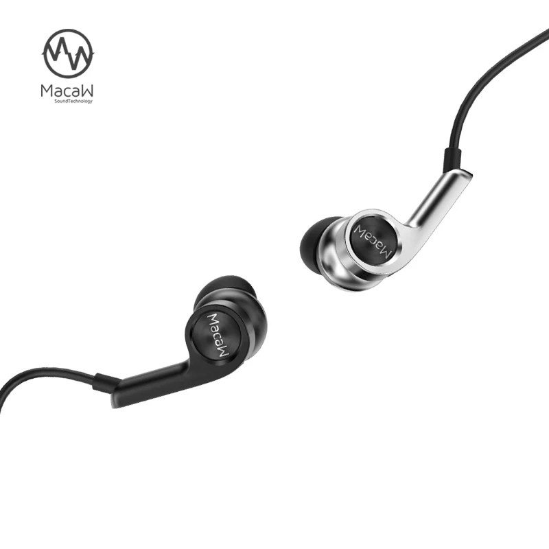 2019 Новинка Macaw RT 20 наушники в ухо одиночные 8 мм динамические HIFI DJ Fever
