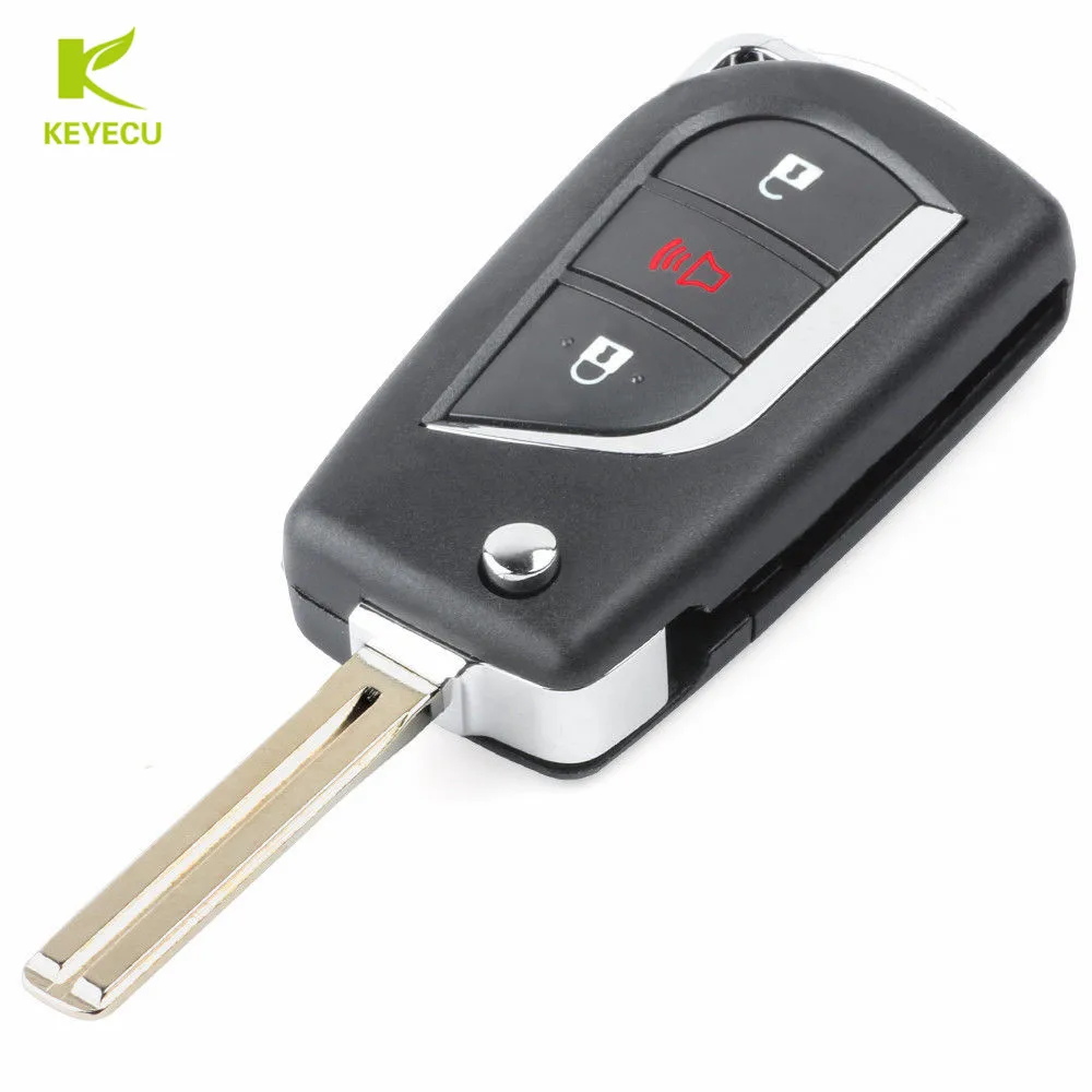 Запасной ключ KEYECU обновленный дистанционный брелок от машины 312 МГц 4C для Lexus RX300