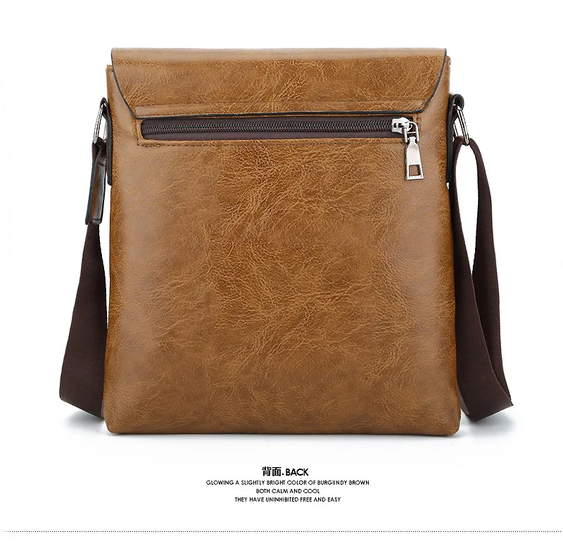 JEEP Sulppai Handmade Men's Leather Messenger Bag Shoulder iPad Holder Carrying iPhones Wallets Keys Cards KSL567M |