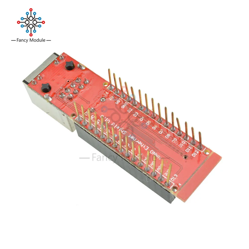 Сетевой экран V1.0 ENC28J60 для Arduino Nano V3 Ethernet-экран RJ45 HR911105A модуль веб-сервера с