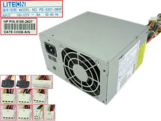 LITE ON PS 5301 08HF 5188 2627 блок питания для сервера 300W|Блоки компьютеров| |