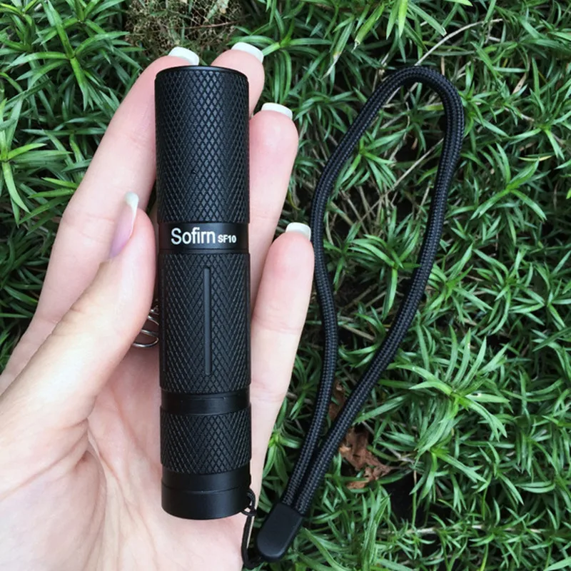 Sofirn SF10 портативный светодиодный фонарик 14500 Мини вспышка AA EDC карманный фонарь Cree