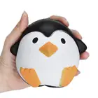 Сжимаемая игрушка-мяч для снятия стресса, 12 см, кавайная, большая, сжимаемая игрушка, медленно восстанавливающие форму животные, пингвин, снятие стресса, эластичные игрушки для детей
