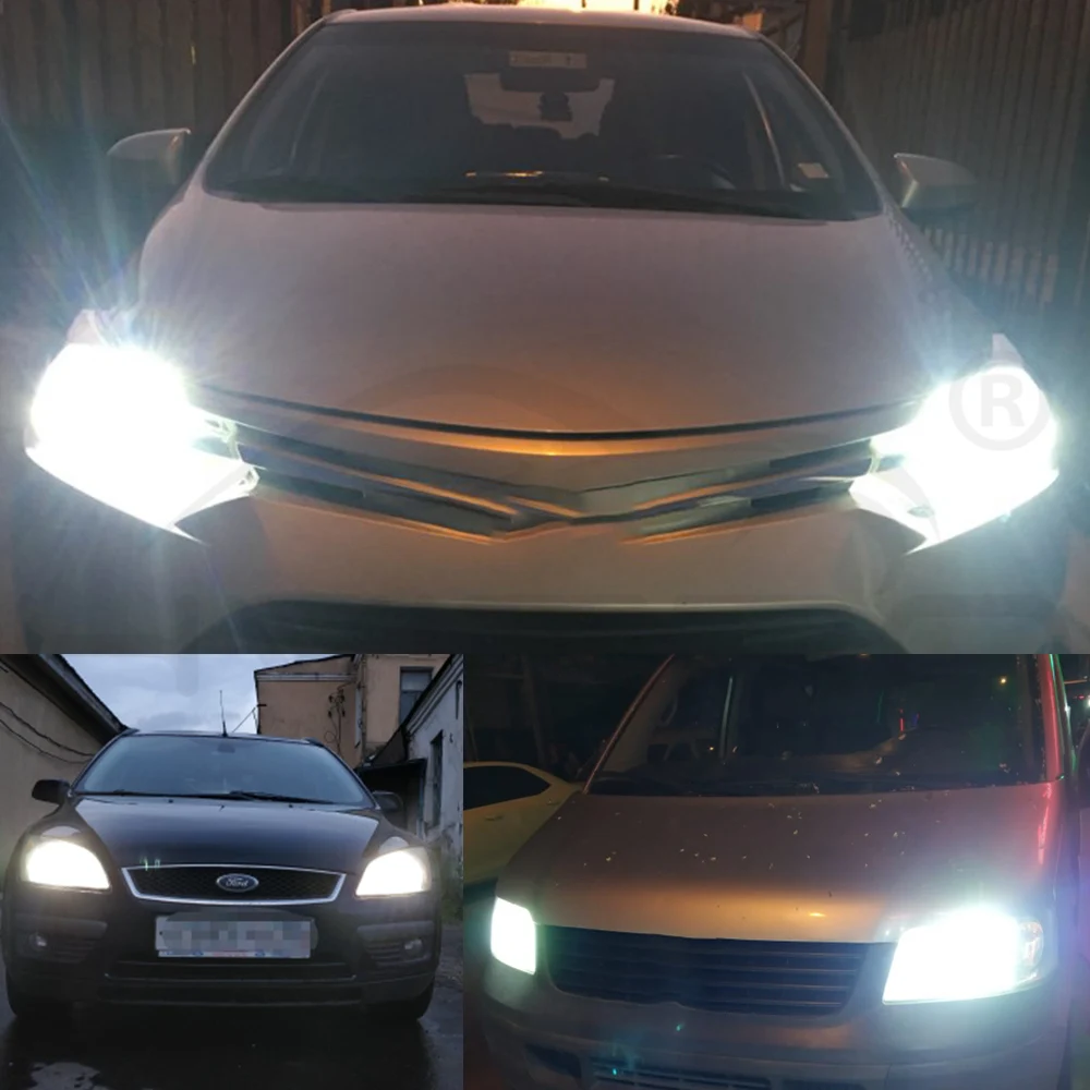 V1S Автомобильный светодиодный головной светильник 6500K H4 H7 H11 H1 H3 9005 9006 COB светодиодный лампы фары 72W фары для автомобиля, светильник Toyota Tacoma Ford Explorer Lexus