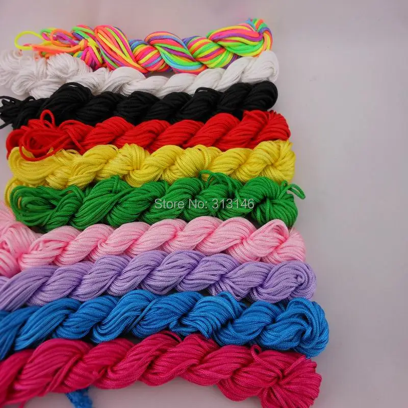 Отличное качество 10 шт./лот 1 5 мм очаровательный браслет макраме Шамбала