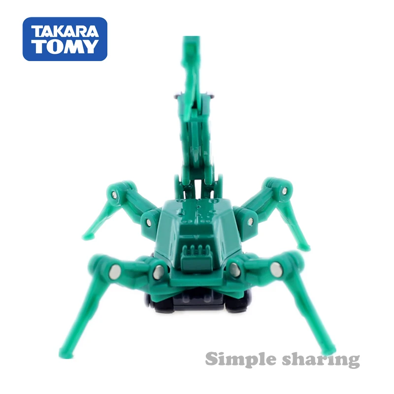 Мини кран на гусеничном ходу Takara Tomy Tomica No.63 Maeda Seisakusho литый под давлением
