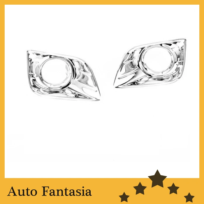 Хромированная противотуманная фара для Toyota Land Cruiser Prado J150 free доставка|fog light cover|fog