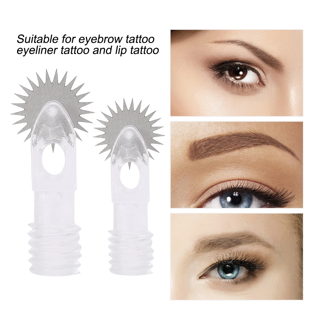 Мануального татуажа бровей игла для тату машинок ролик туман глаз губ эффект 7/10