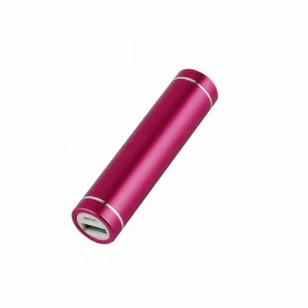 Портативный Мобильный блок питания мини цилиндрический внешний аккумулятор