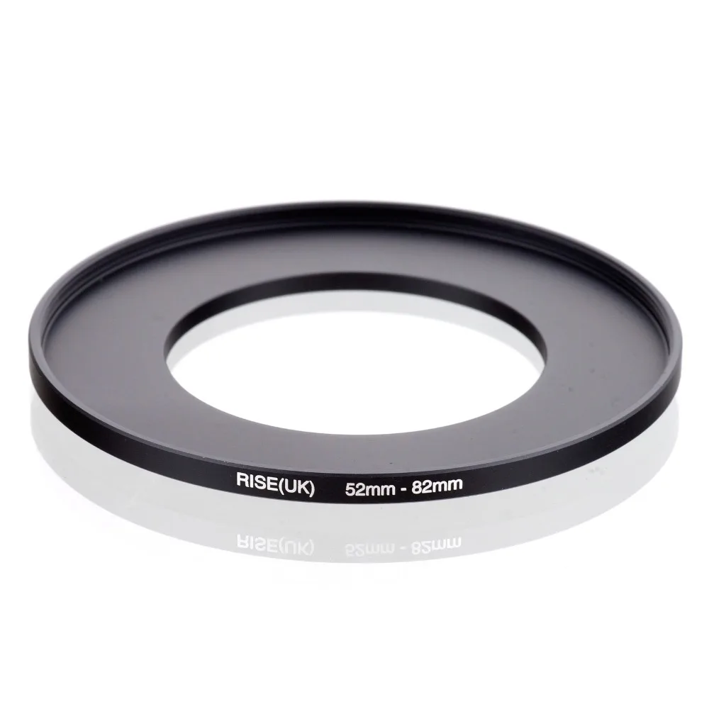 Оригинальный увеличивающий кольцевой фильтр RISE(UK) 52 мм 82 от до черный|filter adapter|filter