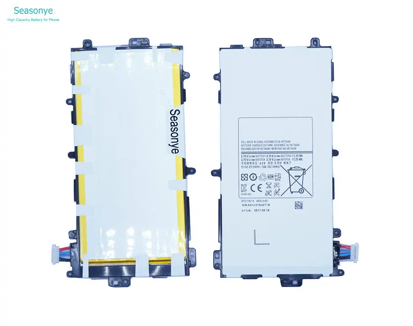Seasonye 1x4600mAh SP3770E1H Tablet Tab Замена литий полимерной батареи для Samsung Galaxy Note 8 0 GT N5100 N5110