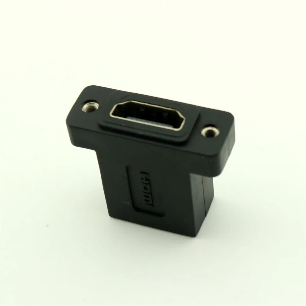 10 шт. совместимому с HDMI Женский разъем адаптер для монтажа на панель