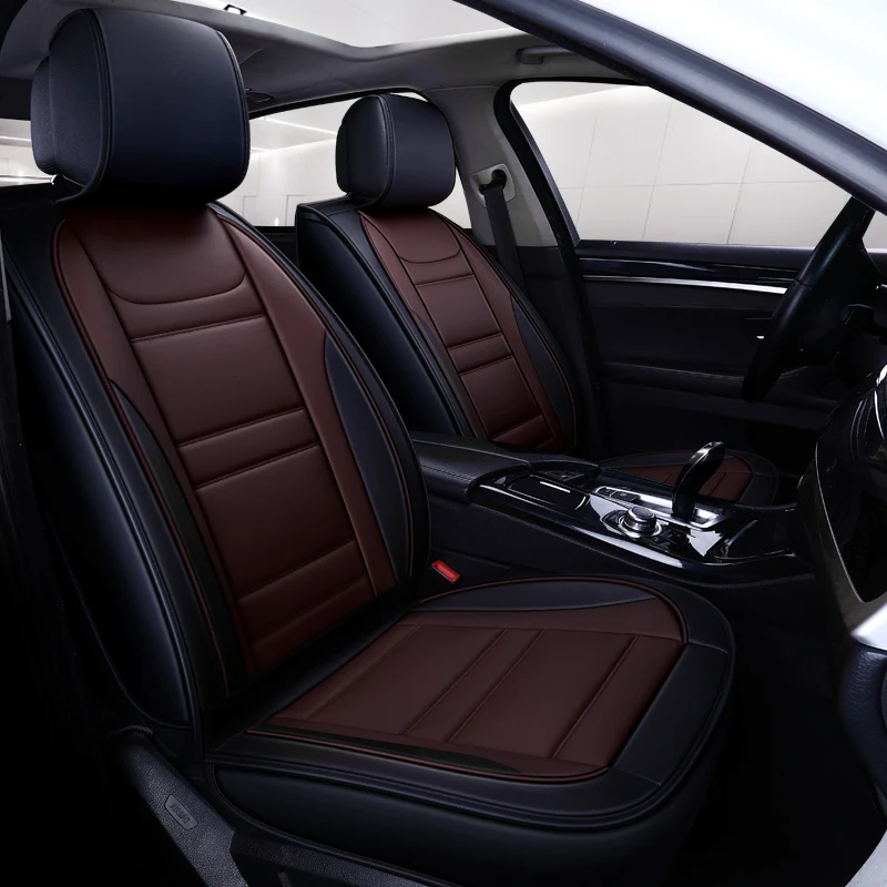 Высококачественные кожаные автомобильные чехлы для Renault Kadjar Fluence Duster Logan Latitude Clio