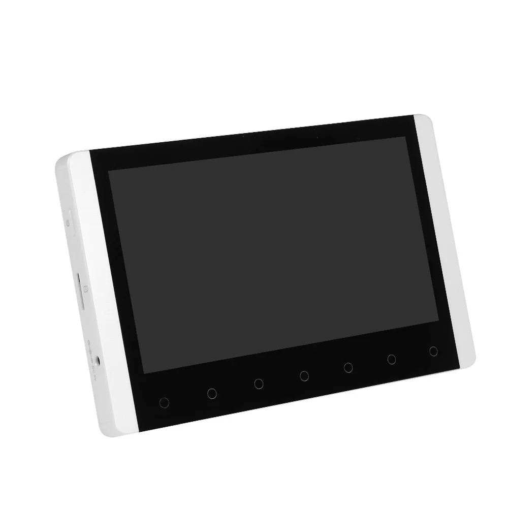 Free Shipping Wireless 7" Color LCD Screen Video Door Phone Intercom Record Monitor Kit RFID Unlock Camera Security CCTV |