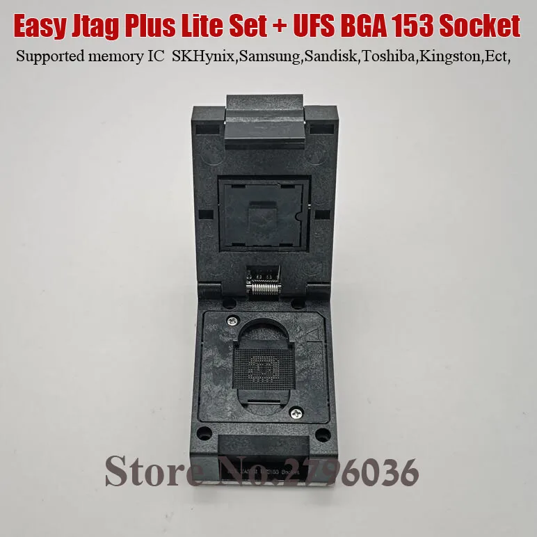 100% Оригинальный легкий набор Jtag Plus Lite + Box UFS BGA 153 Socket|Детали устройств связи| |