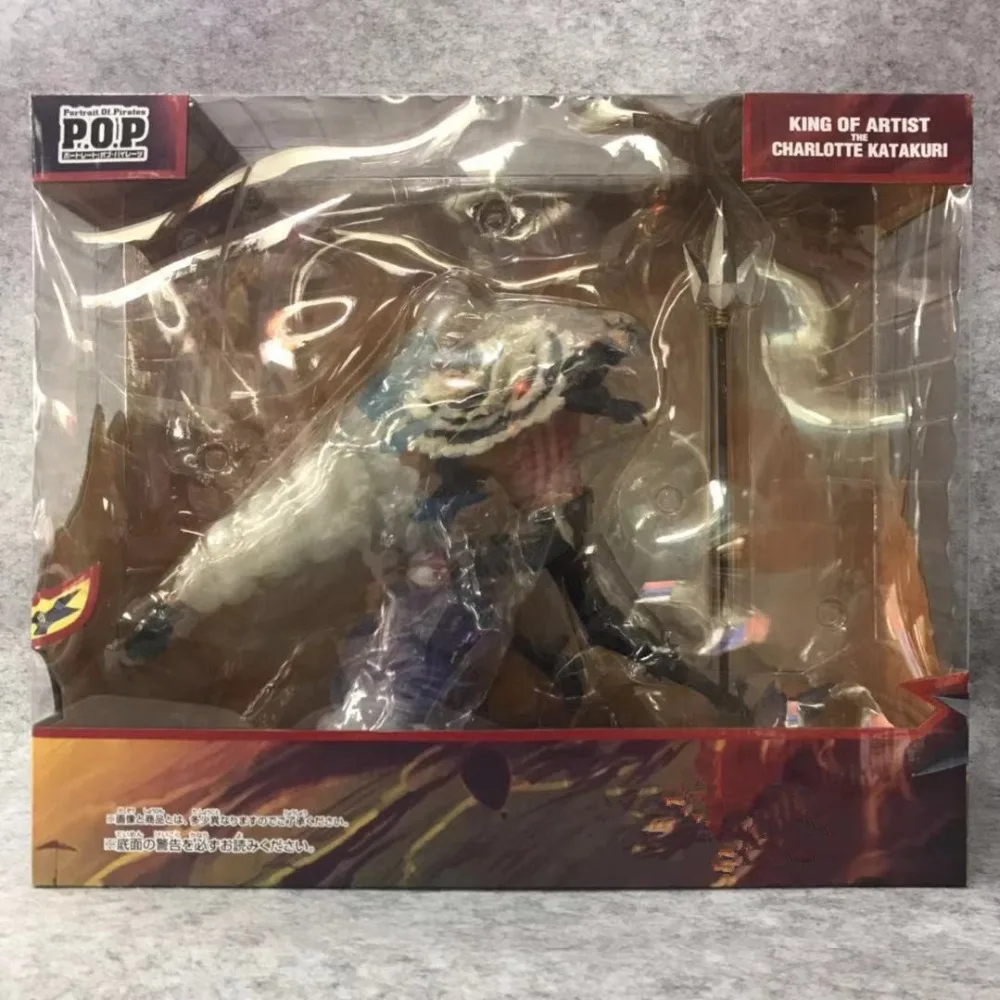 

Anime One Piece Portrait of Pirates Dessert Three Star Charlotte Katakuri KOA PVC Action Figure Statue Collection Model Toy Doll