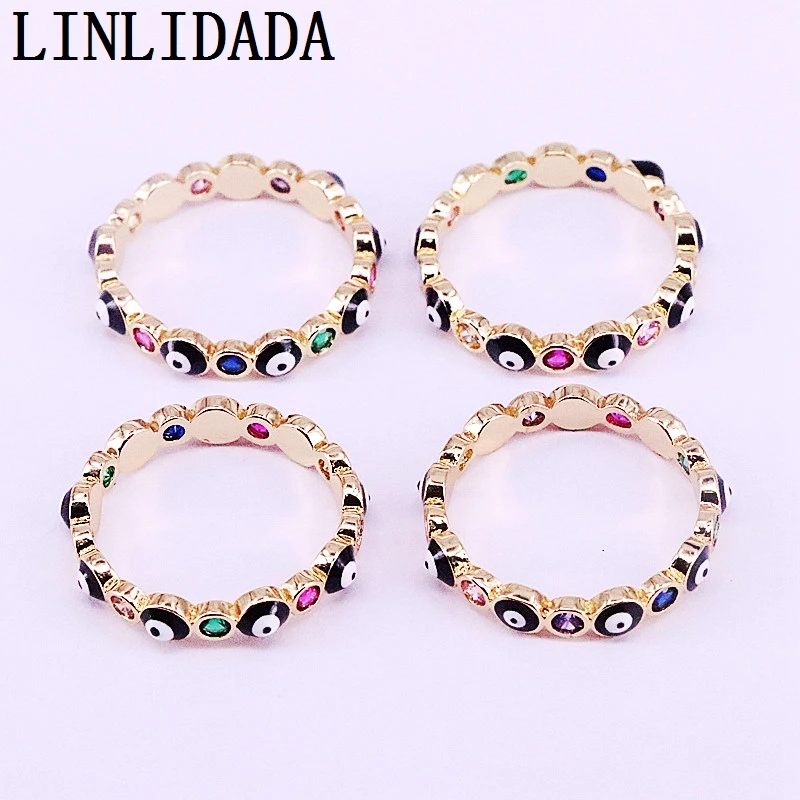 10 шт модные ювелирные изделия круглой формы подарок для женщин микро проложить cz