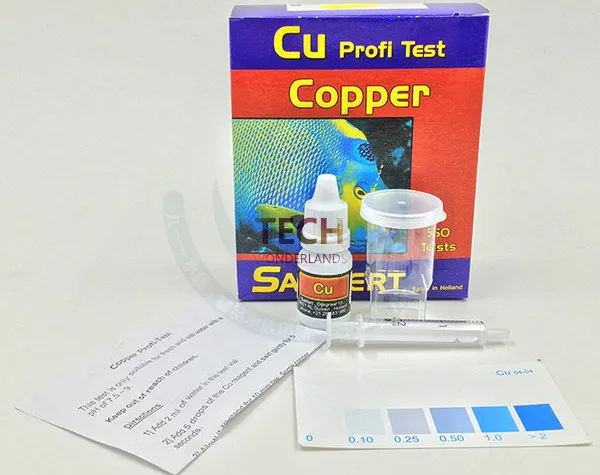 Тест-Комплект Salifert Ca calcium Cu I2 KH Mg NH4 аммиак NO2 нитрит NO3 нитрат PH PO4 Sr калий воды тест риф танк
