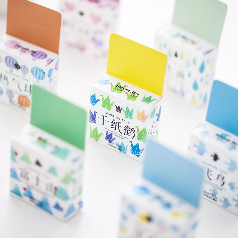 Милые оригами краны огненный шар планета Диамант сердце Скрапбукинг Васи