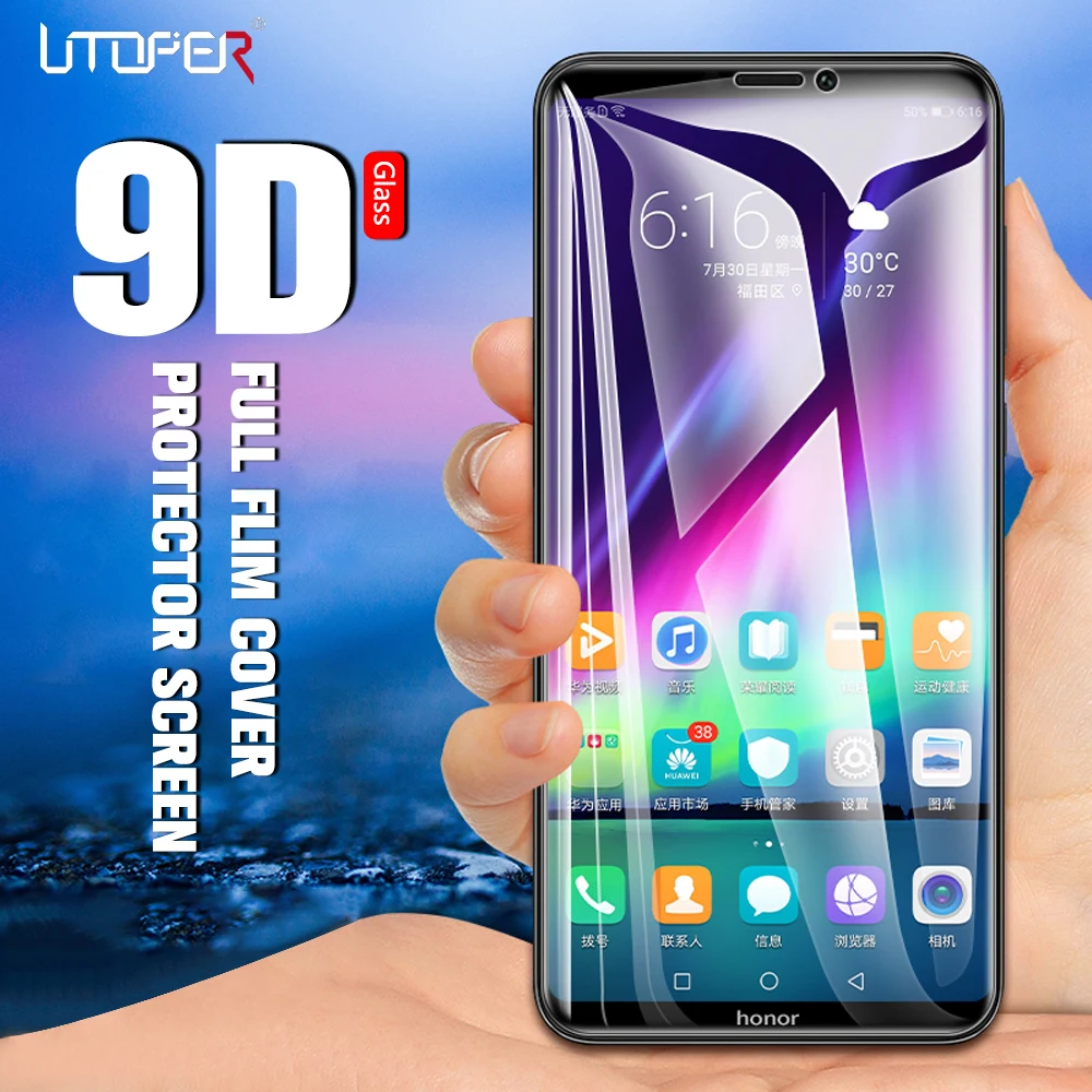 Защитное стекло для Huawei Mate 20 Lite защиты экрана P20 Honor 8C 8X Max 8A 10 стеклянная