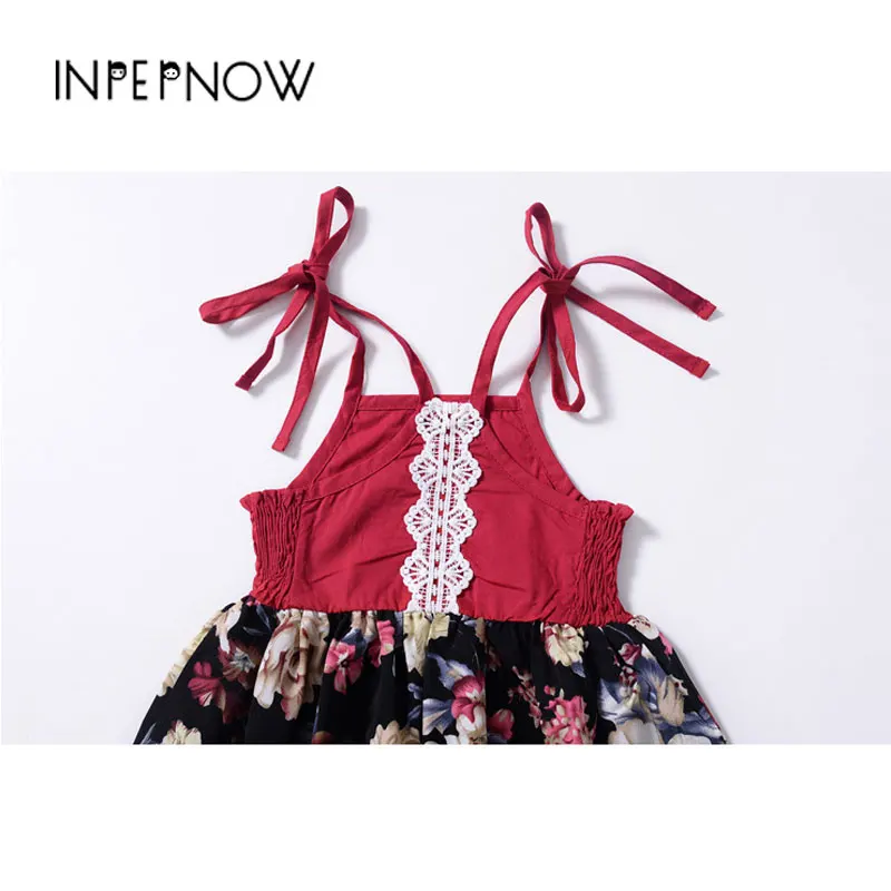 INPEPNOW/необычное модное платье принцессы на бретельках для девочек Эльзы