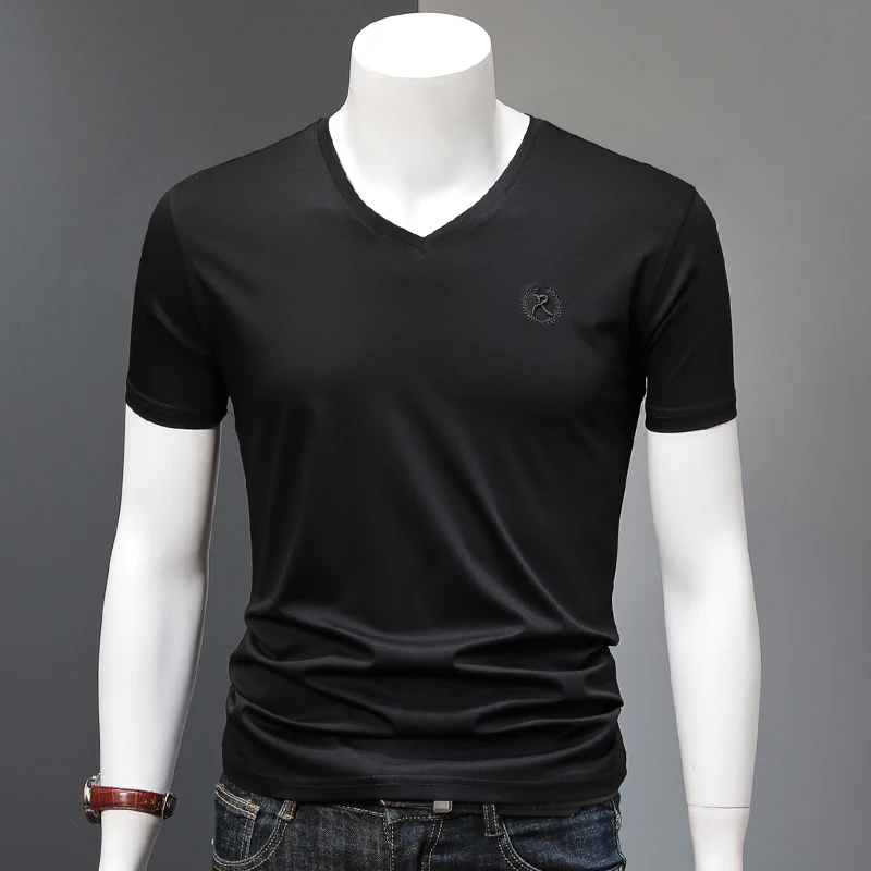 Мужская футболка с коротким рукавом 100% хлопок мерсеризованная 3XL | одежда