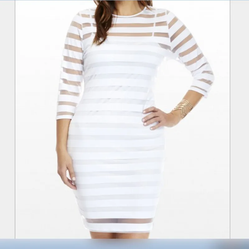 Соблазнительное платье лидер продаж модное женское Сетчатое прозрачное