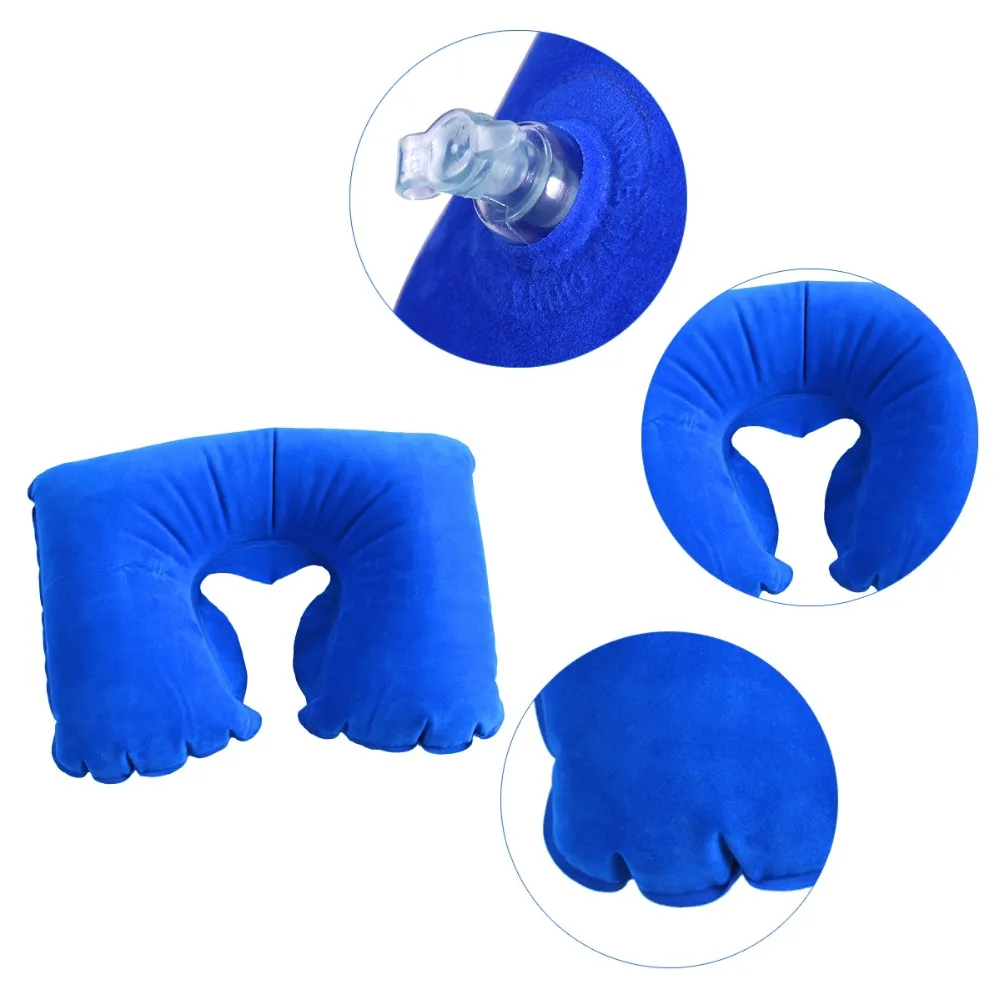 Frigg U форма дорожная подушка для шеи надувной самолет тела синий красный