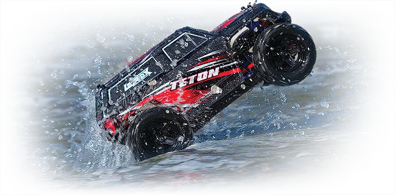 Traxxas Latrax Teton, 1/18 масштаб 4WD Monster Truck RTR 76057-1 быстрая, автомобиль на радиоуправлении