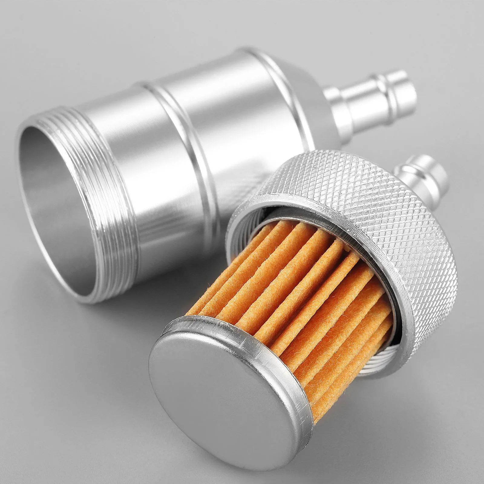 Yetaha Универсальный 8 мм с ЧПУ бензиновый газовый топливный фильтр очиститель для