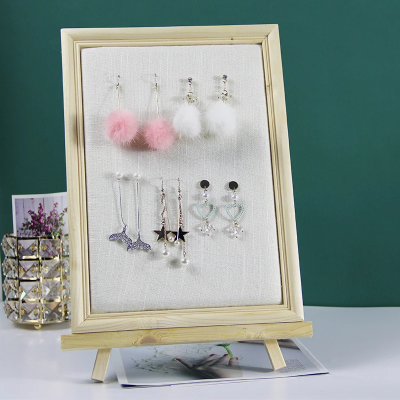 JEWPAC новая большая фоторамка серьги дисплей стенд держатель для броши