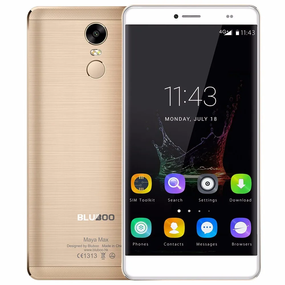 Оригинальный аккумулятор Bluboo Maya Max 4200 мАч для смартфона 6 дюймовый MT6750 восемь ядер
