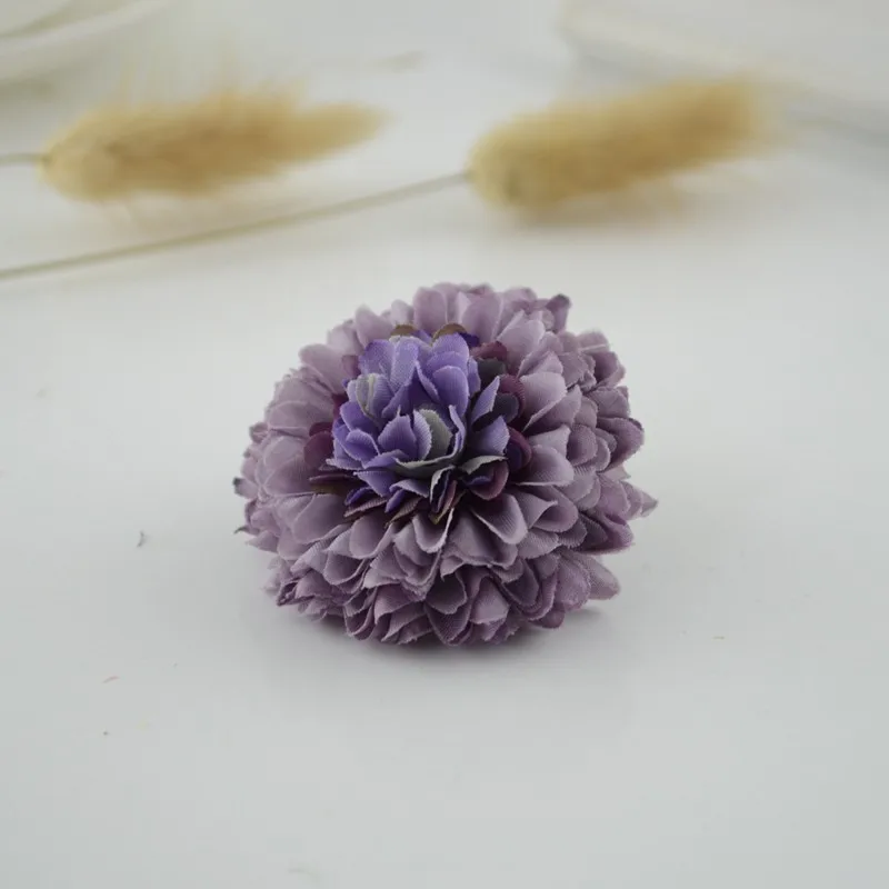 3 шт. дешевая шелковая Гвоздика голов искусственные цветы для украшения дома